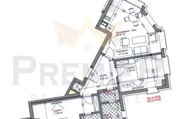 Агенция за недвижими имоти - Имоти Премиер - имот - 1012234, Цена: 332130 EUR