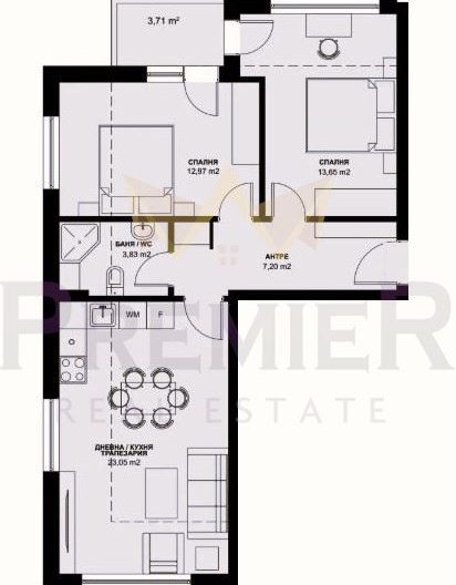 Агенция за недвижими имоти - Имоти Премиер - имот - 1037209, Цена: 180000 EUR