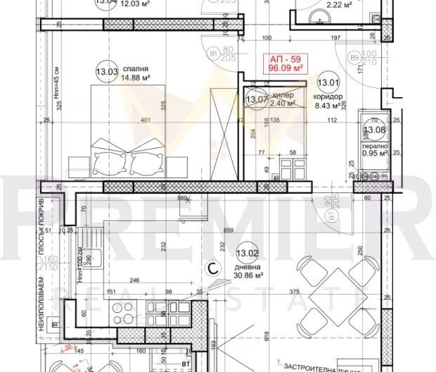 Агенция за недвижими имоти - Имоти Премиер - имот - 1107099, Цена: 191000 EUR