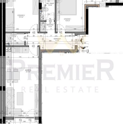 Агенция за недвижими имоти - Имоти Премиер - имот - 1086609, Цена: 136900 EUR