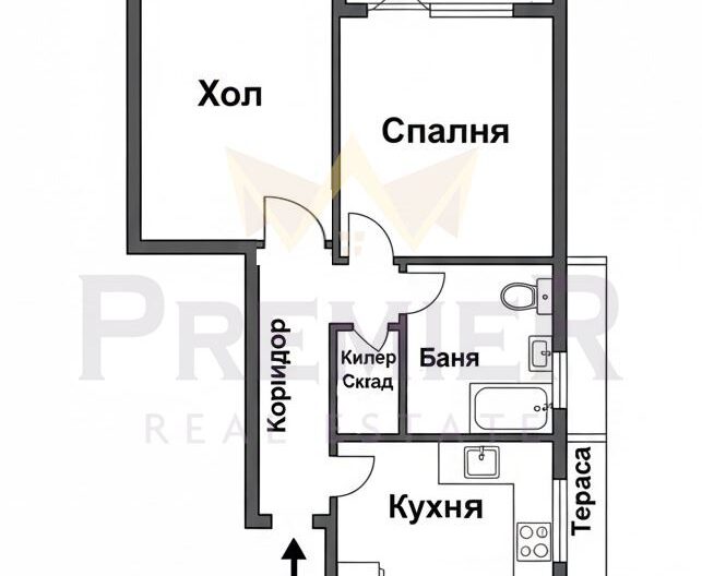 Тухлен апартамент на среден етаж кв. Чайка -  - снимка 2 - Имоти Премиер