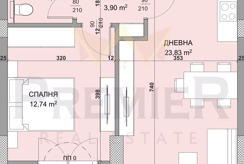 Агенция за недвижими имоти - Имоти Премиер - имот - 1047306, Цена: 88000 EUR